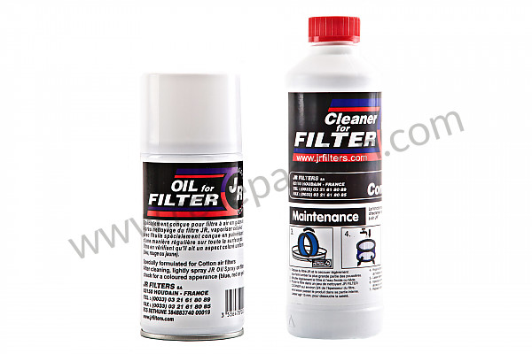 P87439 - Kit de limpeza-manutenção do filtro de ar jr para Porsche 911 Turbo / 911T / GT2 / 965 • 1988 • 3.3 turbo • Coupe • Caixa manual 4 velocidades