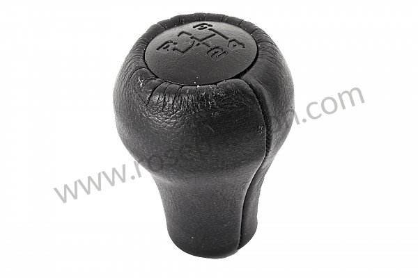 P87443 - Leather gear lever knob for Porsche 911 Classic • 1973 • 2.4e • Coupe • Manual gearbox, 5 speed