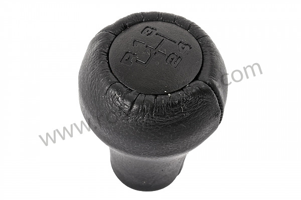 P87443 - Leather gear lever knob for Porsche 911 Turbo / 911T / GT2 / 965 • 1986 • 3.3 turbo • Coupe • Manual gearbox, 4 speed