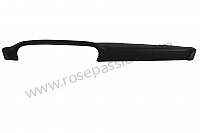 P87460 - Armaturenbrettabdeckung schwarz, ohne lautsprecher für Porsche 911 G • 1975 • 2.7 • Coupe • Automatikgetriebe