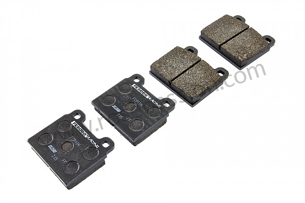 P87495 - Ferodo 2500 sports front brake pads for Porsche 911 Classic • 1970 • 2.2t • Coupe • Manual gearbox, 4 speed