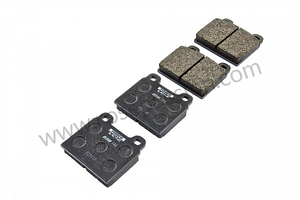 P87499 - Ferodo 3000 sports front brake pads for Porsche 911 Classic • 1970 • 2.2e • Coupe • Manual gearbox, 5 speed