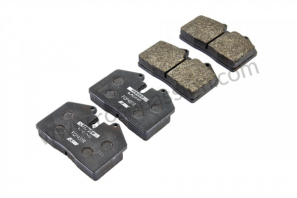 P87518 - Ferodo 3000 sports front brake pads for Porsche 993 Turbo • 1997 • 993 turbo • Coupe • Manual gearbox, 6 speed