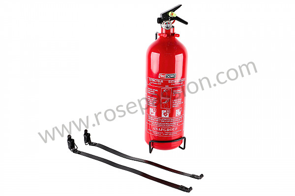P87529 - Manual extinguisher with fia homologation for Porsche 356B T6 • 1962 • 1600 s (616 / 12 t6) • Karmann hardtop coupe b t6 • Manual gearbox, 4 speed