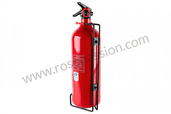 P87529 - Manual extinguisher with fia homologation for Porsche Boxster / 987-2 • 2011 • Boxster s 3.4 • Cabrio • Pdk gearbox