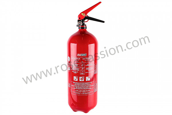 P87530 - Manual extinguisher with fia homologation for Porsche 991 • 2014 • 991 c4 • Cabrio • Pdk gearbox