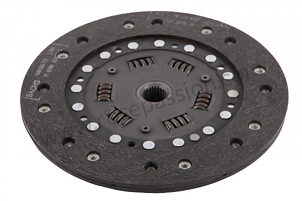P87543 - Damped organic clutch disc for Porsche 