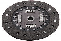 P87545 - Damped organic clutch disc for Porsche 911 G • 1976 • 2.7 • Coupe • Manual gearbox, 5 speed