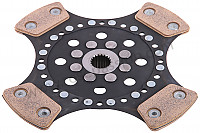 P87547 - Rigid sintered metal clutch disc for Porsche 911 G • 1974 • 2.7 • Coupe • Manual gearbox, 5 speed