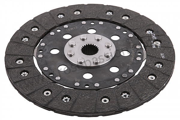 P87549 - Rigid organic clutch disc for Porsche 993 / 911 Carrera • 1996 • 993 rs • Coupe • Manual gearbox, 6 speed