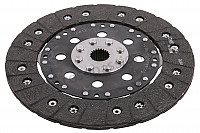 P87549 - Rigid organic clutch disc for Porsche 996 Turbo / 996T / 911 Turbo / GT2 • 2002 • 996 turbo • Coupe • Manual gearbox, 6 speed