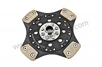 P87551 - Rigid sintered metal competition clutch disc for 964rs 993rs sports / 996 gt3 sport / 930 75-77 / 944 turbo / 968 for Porsche 911 Turbo / 911T / GT2 / 965 • 1976 • 3.0 turbo • Coupe • Manual gearbox, 4 speed
