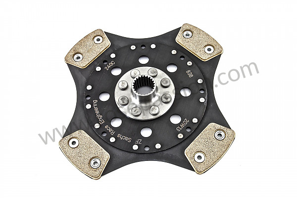 P87551 - Rigid sintered metal competition clutch disc for 964rs 993rs sports / 996 gt3 sport / 930 75-77 / 944 turbo / 968 for Porsche 964 / 911 Carrera 2/4 • 1992 • 964 carrera 4 • Cabrio • Manual gearbox, 5 speed