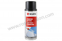 P87567 - Spray de pintura preto acetinado para Porsche 997-2 / 911 Carrera • 2009 • 997 c4s • Targa • Caixa pdk