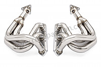 P87608 - Pair of stainless steel spaghettis for Porsche Boxster / 986 • 1999 • Boxster 2.5 • Cabrio • Manual gearbox, 5 speed