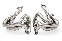 P87609 - Pair of stainless steel spaghettis for Porsche Boxster / 986 • 2001 • Boxster s 3.2 • Cabrio • Automatic gearbox