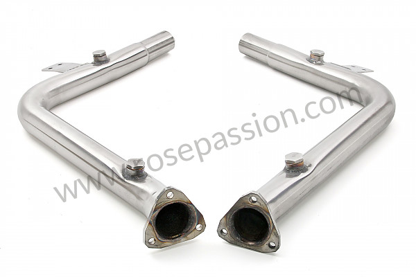 P87616 - Pair of stainless steel replacement tubes for catalytic converters for Porsche Boxster / 986 • 1997 • Boxster 2.5 • Cabrio • Manual gearbox, 5 speed