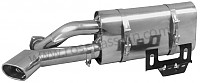 P87620 - Special sports stainless steel silencer 1 oval outlet for Porsche 911 G • 1977 • 2.7 • Targa • Automatic gearbox