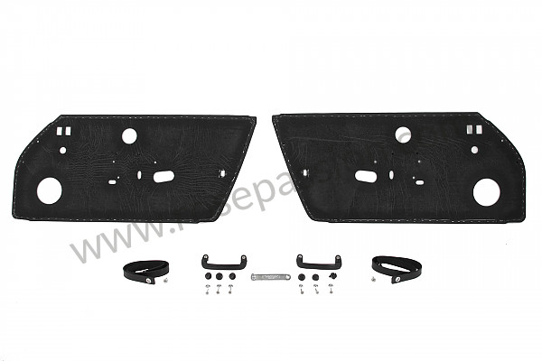 P87669 - Pair of rs73 leather door panels for Porsche 912 • 1967 • 912 1.6 • Coupe • Manual gearbox, 5 speed