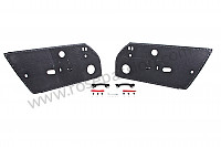P87670 - Pair of rs92 imitation leather door panels for Porsche 911 G • 1975 • 2.7 carrera • Coupe • Manual gearbox, 4 speed