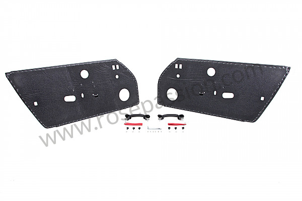 P87670 - Pair of rs92 imitation leather door panels for Porsche 911 G • 1975 • 2.7 carrera • Coupe • Manual gearbox, 4 speed