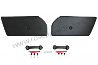 P87672 - Pair of rs92 leather door panels for Porsche 911 Turbo / 911T / GT2 / 965 • 1987 • 3.3 turbo • Cabrio • Manual gearbox, 4 speed