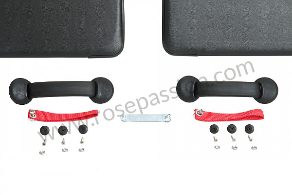 P87672 - Pair of rs92 leather door panels for Porsche 911 Turbo / 911T / GT2 / 965 • 1987 • 3.3 turbo • Coupe • Manual gearbox, 4 speed
