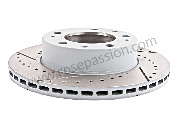 P92735 - Perforated, ventilated rear brake disc for Porsche 928 • 1979 • 928 4.5 • Coupe • Automatic gearbox