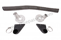 P92789 - Complete brake cooling scoop kit for Porsche 911 Turbo / 911T / GT2 / 965 • 1987 • 3.3 turbo • Targa • Manual gearbox, 4 speed