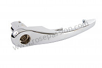 P97976 - Chrome plated exterior door handle for Porsche 911 Classic • 1973 • 2.4e • Coupe • Manual gearbox, 4 speed