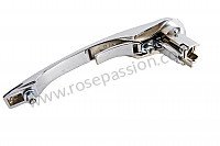 P97976 - Chrome plated exterior door handle for Porsche 911 Classic • 1972 • 2.4e • Coupe • Manual gearbox, 5 speed