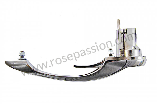 P97977 - Chrome plated exterior door handle for Porsche 912 • 1967 • 912 1.6 • Coupe • Manual gearbox, 4 speed