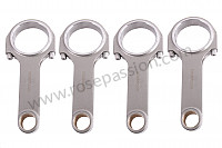 P98071 - High strength forged connecting rods (full set) for Porsche 356B T6 • 1963 • 1600 (616 / 1 t6) • Coupe karmann b t6 • Manual gearbox, 4 speed