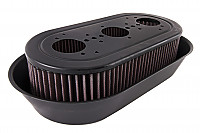 P98113 - Double air filter for weber or zenith carburettor (pair) for Porsche 911 Classic • 1968 • 2.0t • Targa • Manual gearbox, 4 speed