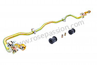 P98166 - Complete rear 22 mm adjustable sports stabilizer bar kit for Porsche 968 • 1995 • 968 • Cabrio • Automatic gearbox