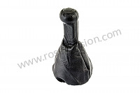 P98221 - Gear lever gaiter + integrated leather knob for Porsche 944 • 1983 • 944 2.5 • Coupe • Manual gearbox, 5 speed