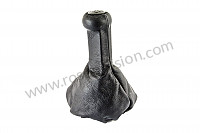 P98222 - Gear lever gaiter + integrated leather knob for Porsche 944 • 1987 • 944 s • Coupe • Manual gearbox, 5 speed