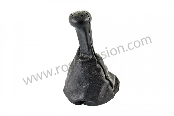 P98223 - Gear lever gaiter + integrated leather knob for Porsche 928 • 1986 • 928 4.7s2 • Coupe • Manual gearbox, 5 speed
