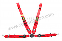 P98253 - 4-point harness for Porsche 356a • 1955 • 1300 s (589 / 2) • Cabrio a t1 • Manual gearbox, 4 speed