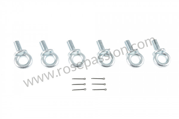 P98256 - 6-point harness for Porsche 356a • 1955 • 1600 s (616 / 2) • Speedster a t1 • Manual gearbox, 4 speed