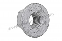 P123774 - Hexagon nut for Porsche Cayenne / 958 / 92A • 2014 • Cayenne 6 cylindres 300 cv / ps • Automatic gearbox
