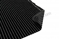 P596155 - SEAT COVER (VELOURS) BLACK/WHITE for Porsche 924 • 1983 • 924 2.0 • Coupe • Manual gearbox, 5 speed