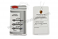P213597 - Cartellino bagagli per Porsche 964 / 911 Carrera 2/4 • 1992 • 964 carrera 2 • Coupe • Cambio manuale 5 marce