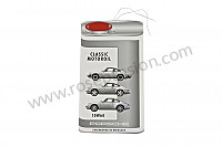 P213597 - Étiquette changement huile 10w60 pour Porsche 911 Turbo / 911T / GT2 / 965 • 1985 • 3.3 turbo • Coupe • Boite manuelle 4 vitesses