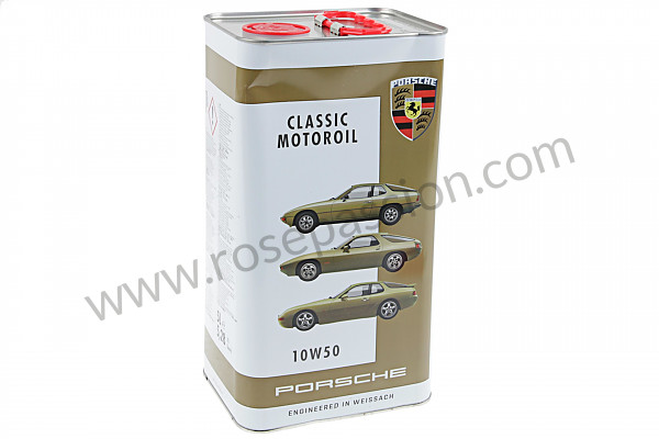 P566177 - ACEITE MOTOR  CLASSIC  10W-50 para Porsche 944 • 1989 • 944 turbo • Coupe • Caja manual de 5 velocidades