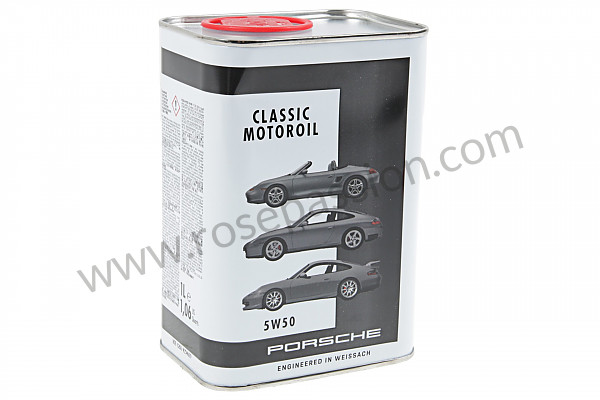 P566178 - ACEITE MOTOR  CLASSIC 5W-50  para Porsche Boxster / 986 • 2001 • Boxster 2.7 • Cabrio • Caja manual de 5 velocidades