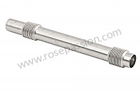 P1153 - Protective tube for Porsche 356a • 1957 • 1600 (616 / 1 t2) • Cabrio a t2 • Manual gearbox, 4 speed