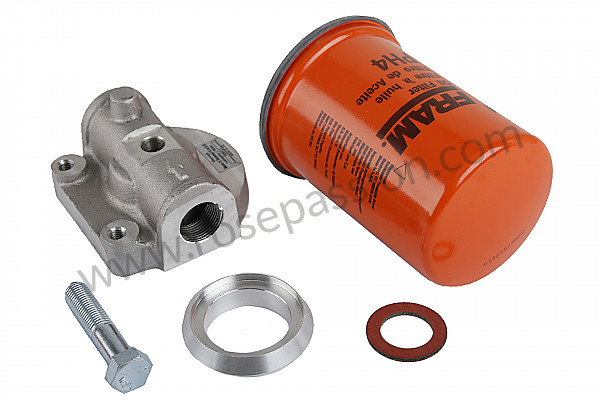 P1158 - Oil filter for Porsche 356B T5 • 1959 • 1600 carrera gt (692 / 3) • Coupe b t5 • Manual gearbox, 4 speed