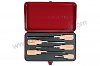 P1024694 - WOODEN SCREWDRIVER SET WITH TOOL KIT for Porsche Cayman / 981C • 2014 • Cayman • Pdk gearbox