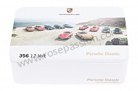 P261543 - Kit bombillas y fusibles para Porsche 356B T6 • 1961 • 1600 (616 / 1 t6) • Karmann hardtop coupe b t6 • Caja manual de 4 velocidades